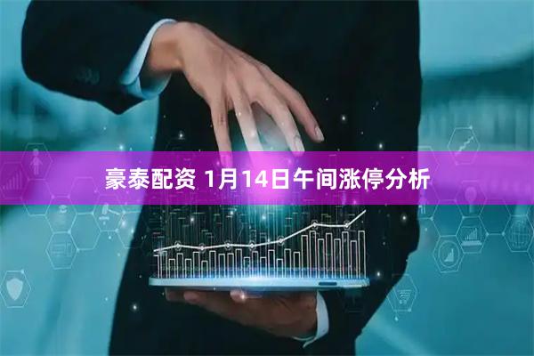 豪泰配资 1月14日午间涨停分析
